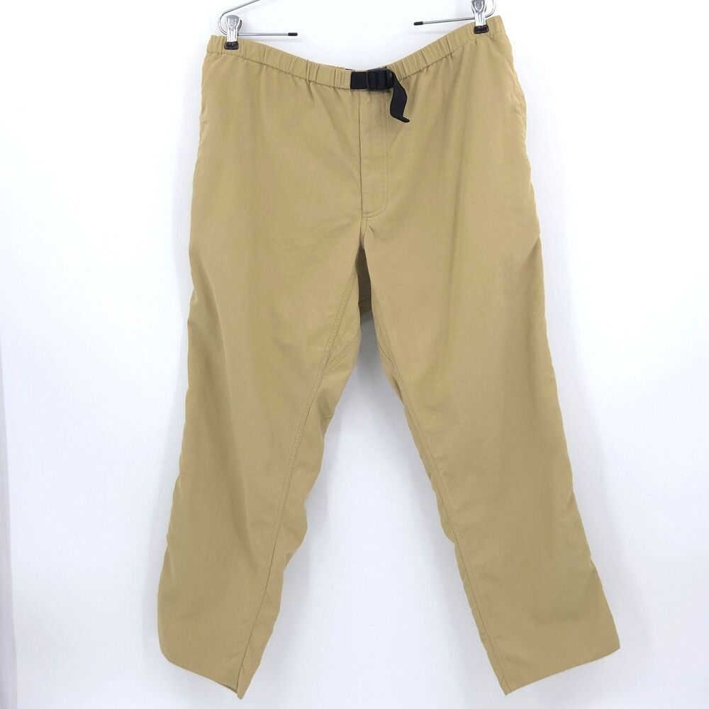 The North Face Tech Pants Mens Size Large Beige Relaxed Fit Nylon Gorpcore Gorp